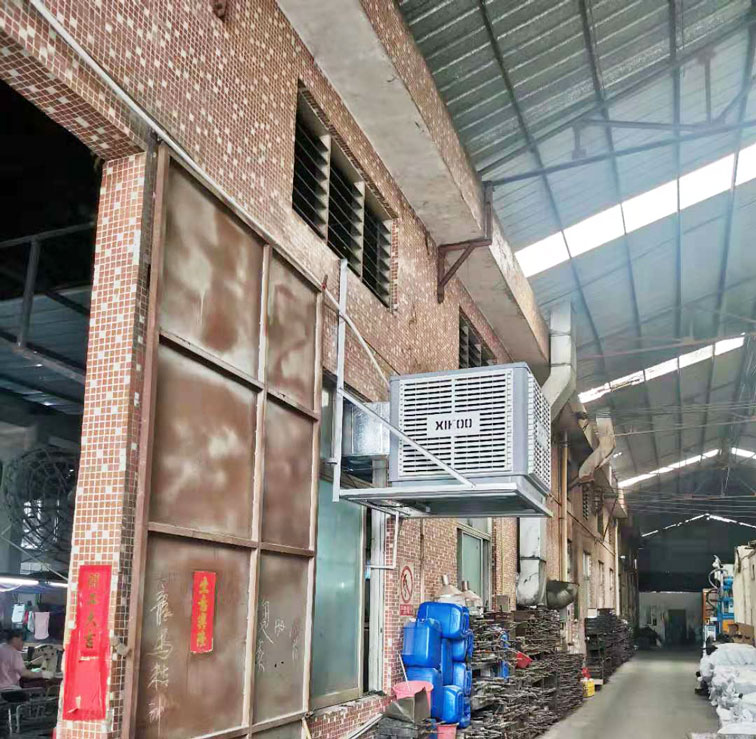 星科工業水冷環保空調-五金廠降溫案例