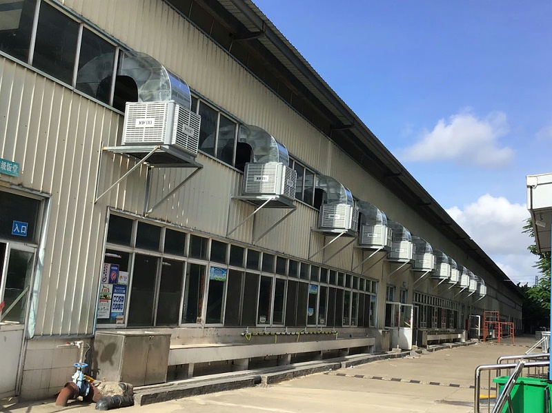 工業環保空調,學校食堂降溫案例