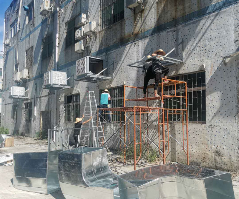 廣州環保空調廠家-廠房車間案例